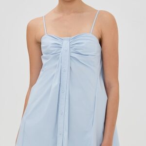 Kendall Twisted Button Front Dress