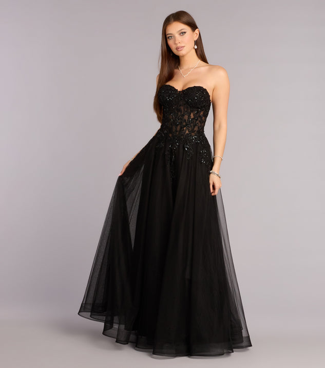 Windsor Kennedy Tulle A-Line Ball Gown