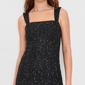 alice + olivia Keria Fitted Mini Dress