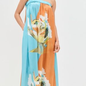 Dur Doux Kesi Strapless Maxi Dress