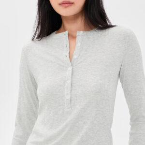 Varley Kesia Long Sleeve Henley Top
