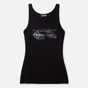 GRACE ELWOOD Key Printed Long Sleeveless