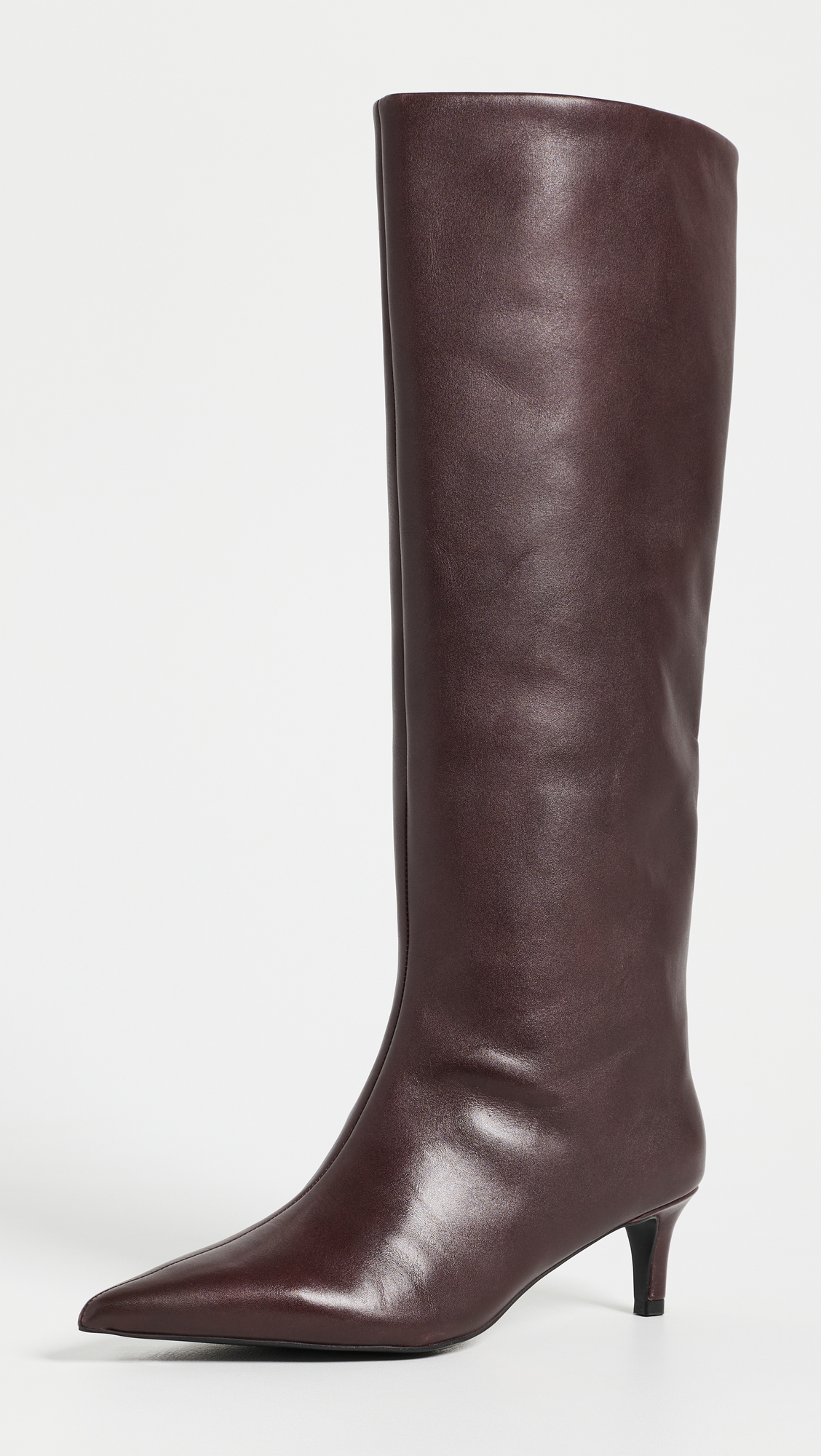 Free People Kiki Kitten Heel Leather Boots