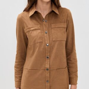 Saylor Kingston Faux Suede Mini Dress Kingston Faux Suede Mini Dress