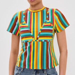 SIMONMILLER Kini Striped Tee