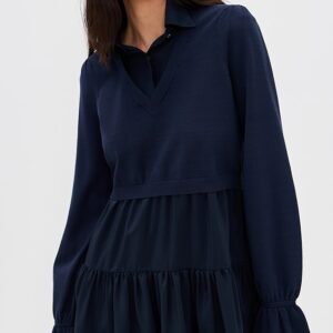 Cinq à Sept Knit Combo Luciana Dress