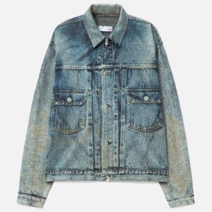 Knit Denim Jacket