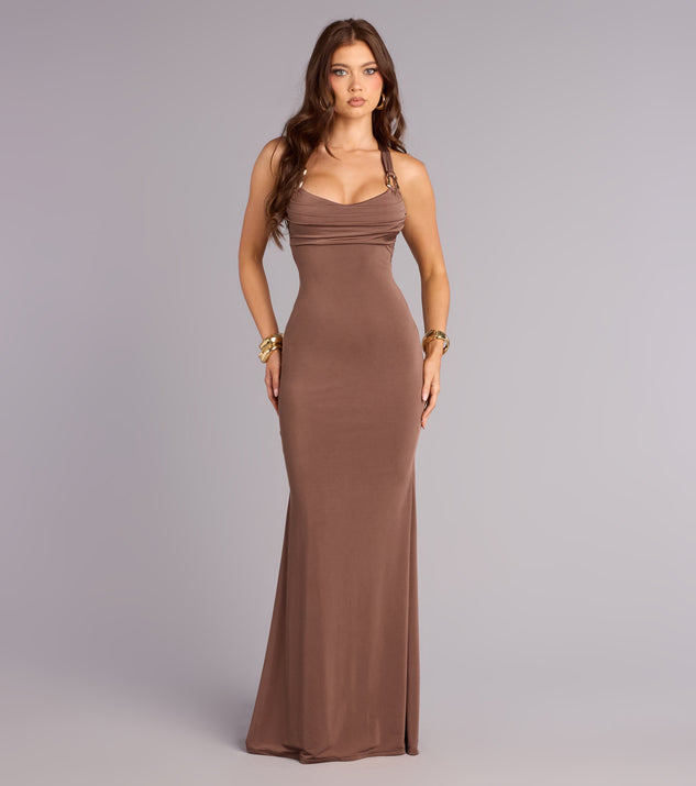 Windsor Kylie Strappy Mermaid Formal Dress