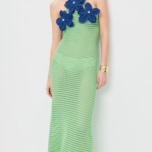 The Wolf Gang La Monada Knit Maxi Dress