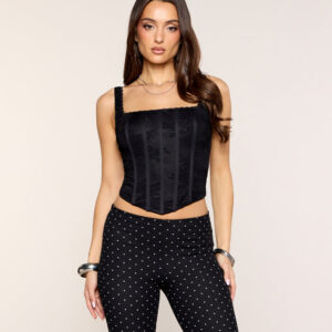 Lace Attitude Bustier Top