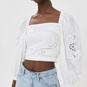 FARM Rio Lace Blouse