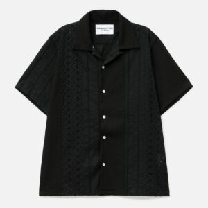 NÒMARHYTHM TEXTILE Lace Patchwork Shirt Lace Patchwork Shirt