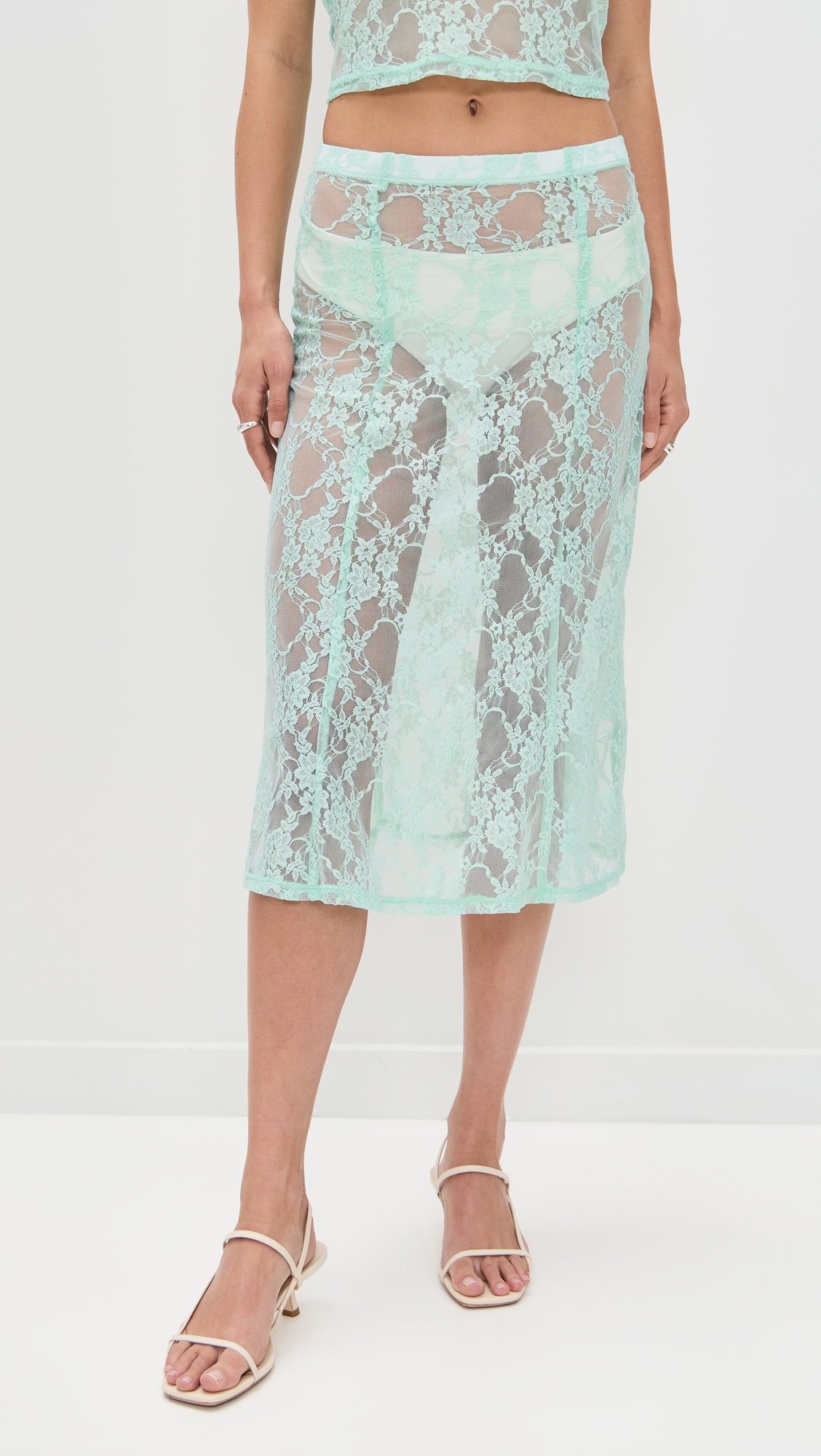 LE BOP Lace Skirt