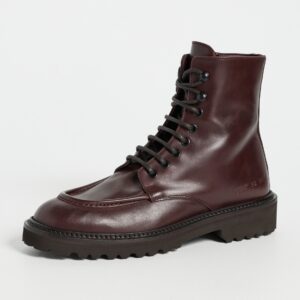 Common Projects Lace Up Piuma Leather Boots