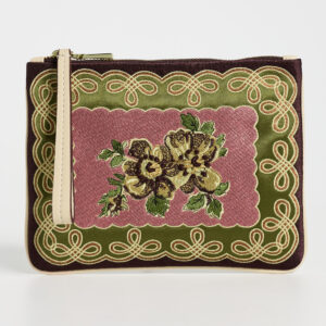 ALÉMAIS Lacey Embroidered Clutch Lacey Embroidered Clutch