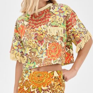 ALÉMAIS Lana Cropped Tee