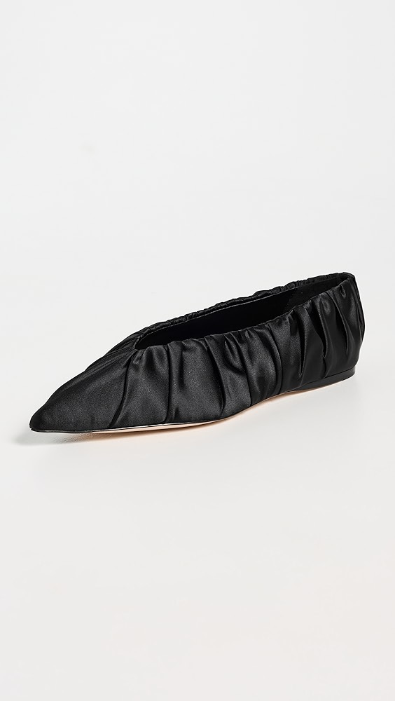 Loeffler Randall Lane Smocked Ballet Flats