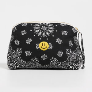Large Happy Face Bandana Vanity Pouch
