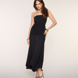 Late Dinner Plans Tube Maxi Dress