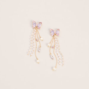 Windsor Late Night Flutter Butterfly Drop Earrings Late Night Flutter Butterfly Drop Earrings