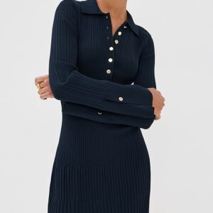 Veronica Beard Lauper Knit Mini Dress