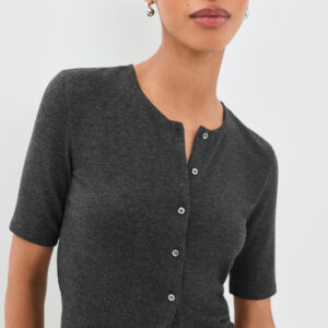 Leset Lauren Mid Sleeve Cardigan Lauren Mid Sleeve Cardigan