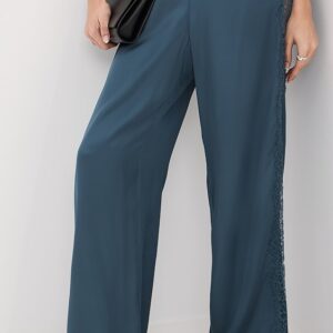 LE BOP Lauren Satin Pants