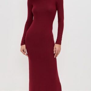 Leset Lauren Turtleneck Maxi Dress