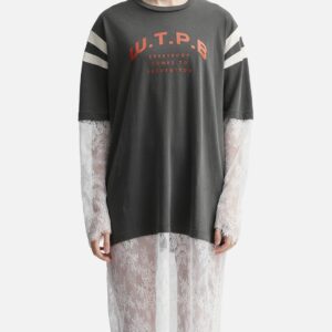 pushBUTTON Layered Lace Sleeve Tee Layered Lace Sleeve Tee