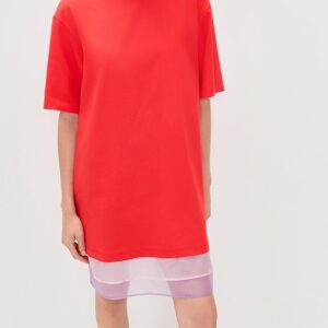 MSGM Layered T-Shirt Dress