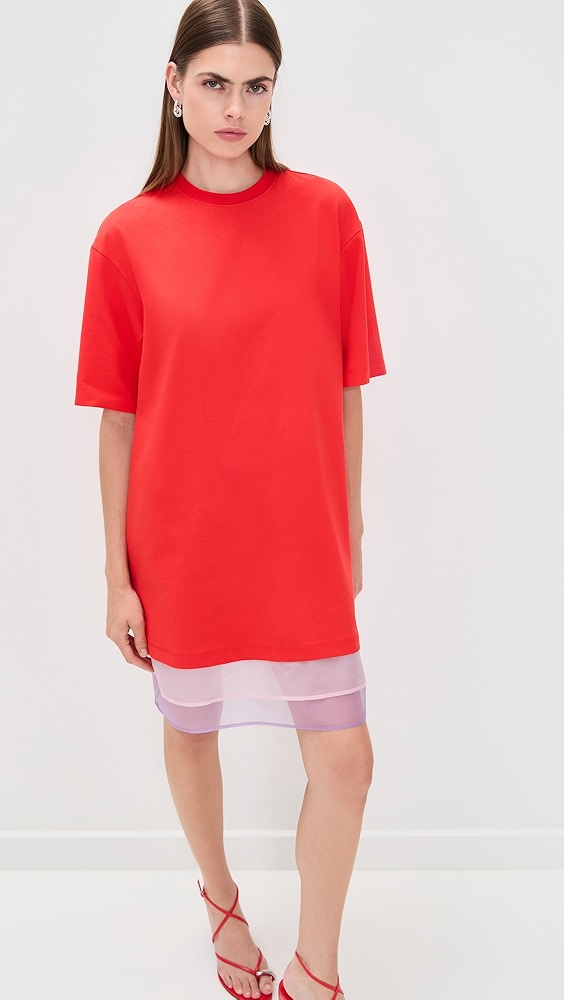 MSGM Layered T-Shirt Dress