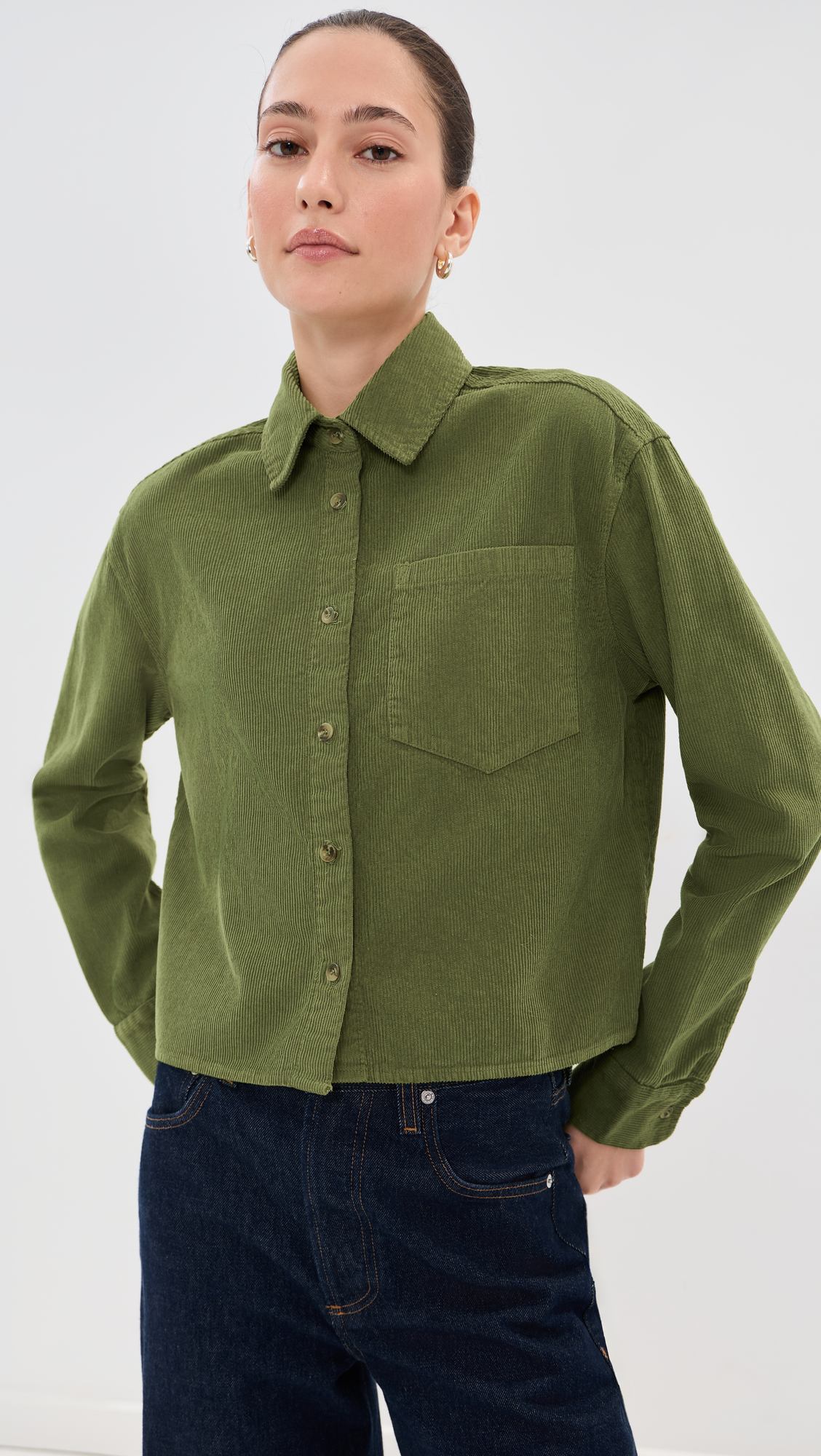 LE BOP Collins Corduroy Button Down - Image 2