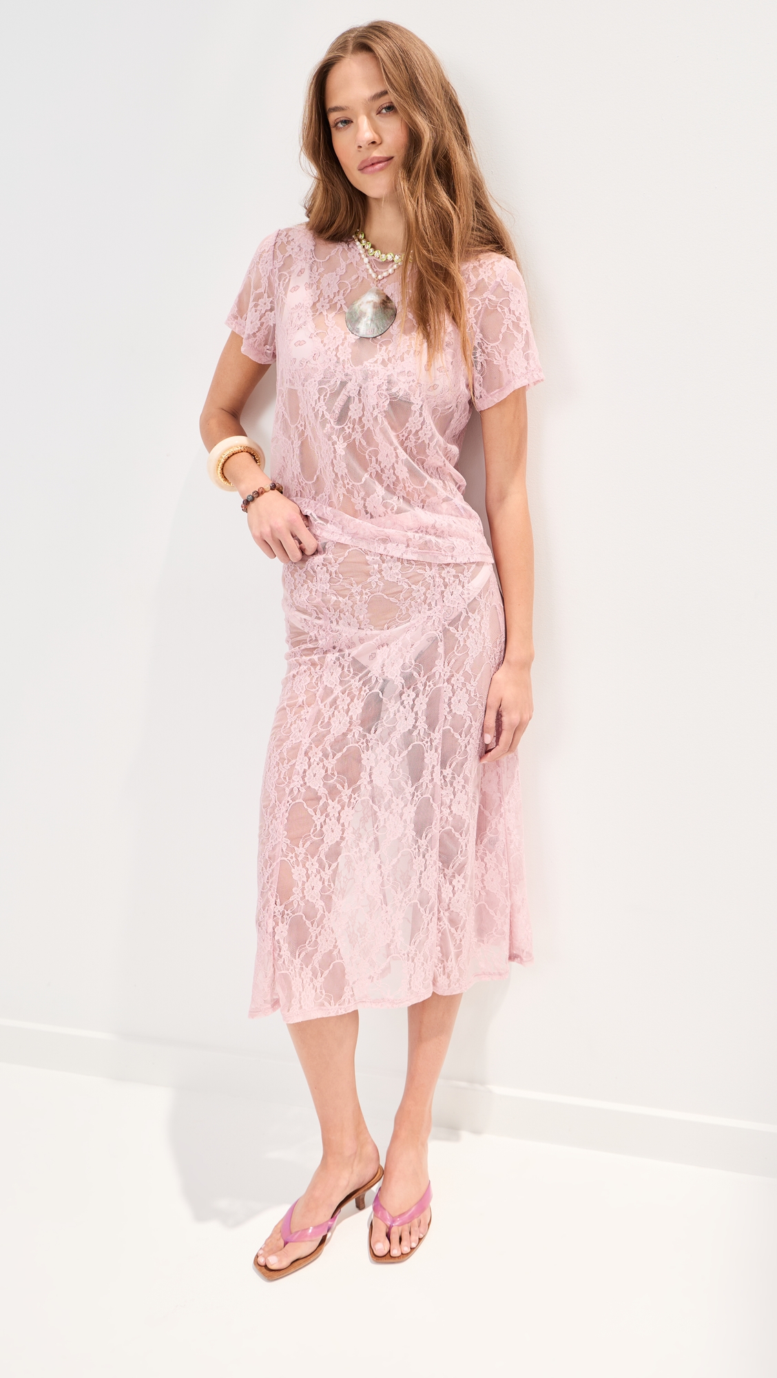LE BOP Lace Skirt - Image 2