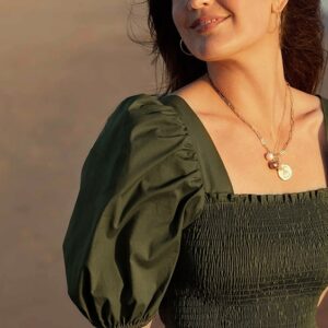 LE BOP LE BOP x Mally K. Goldman Bristol Midi Dress