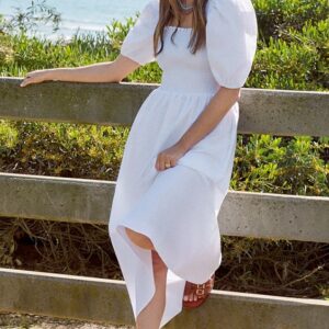 LE BOP LE BOP x Mally K. Goldman Bristol Midi Dress
