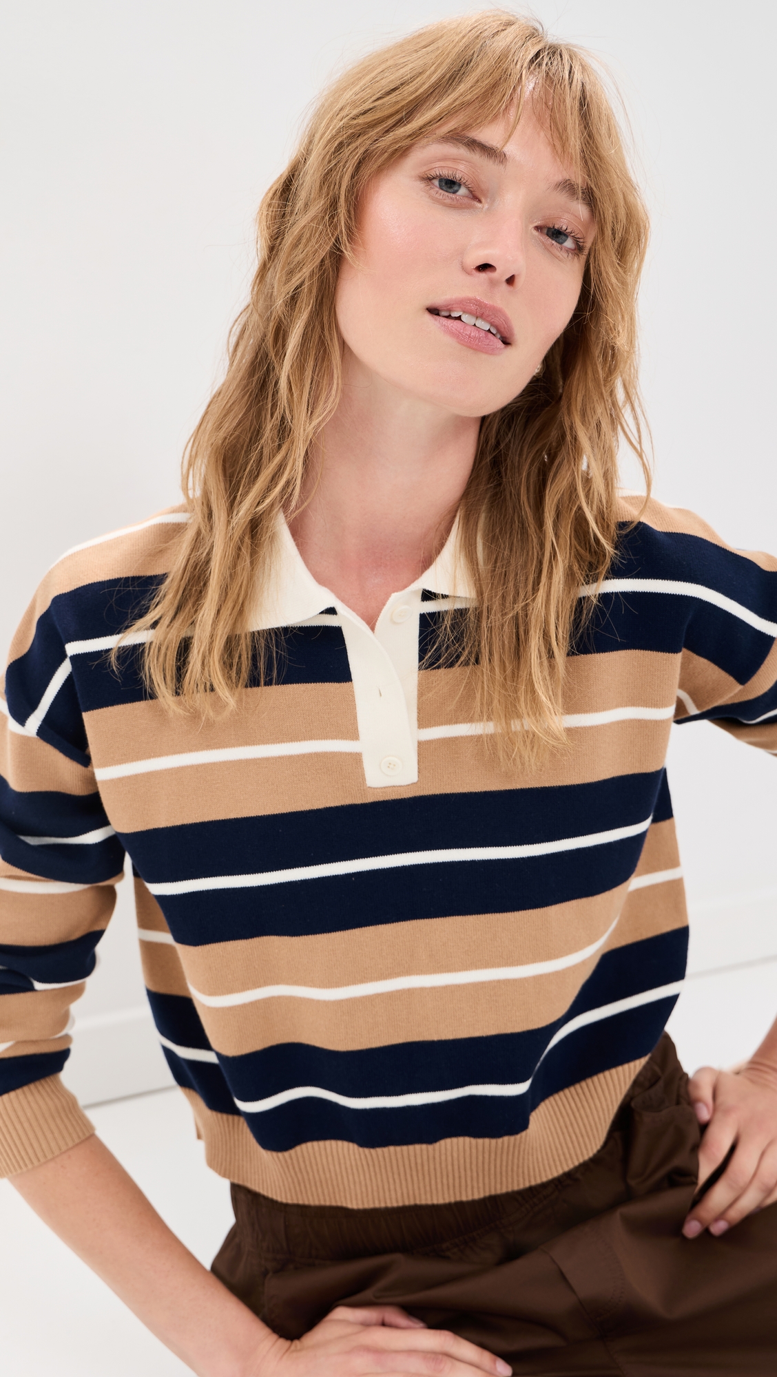 LE BOP Zadie Cropped Polo - Image 3