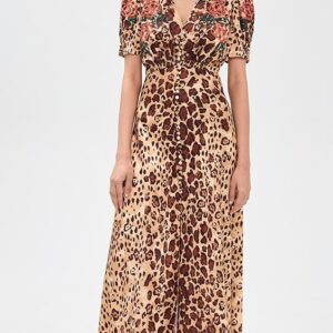 SALONI Lea Long Dress