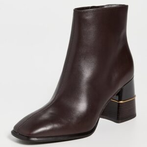 Leather Ankle Boots 75mm