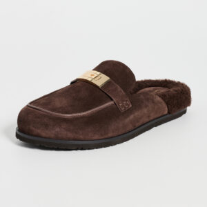 Tory Burch Leelee Shearling Mules