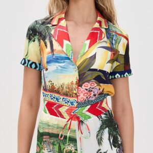 alice + olivia Leighton Pajama Romper