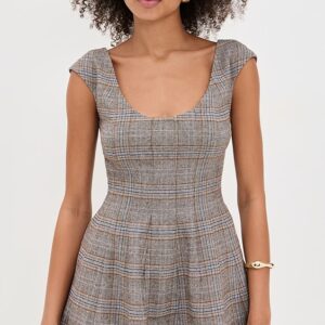 Leila Tartan Mini Dress
