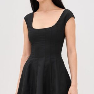 Leila Twill Mini Dress