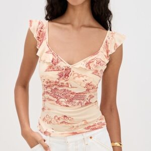 Reformation Lemmy Knit Top