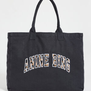 ANINE BING Leo Canvas Tote Leo Canvas Tote