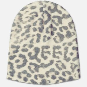 YEEL Leopard Pattern Beanie Leopard Pattern Beanie