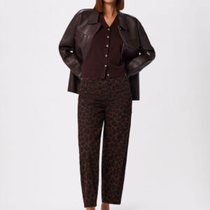 Leopard Print Barrel Jean Leopard Print Barrel Jean