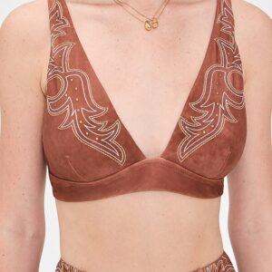 L'AGENCE Lexie Bolero Bikini Top
