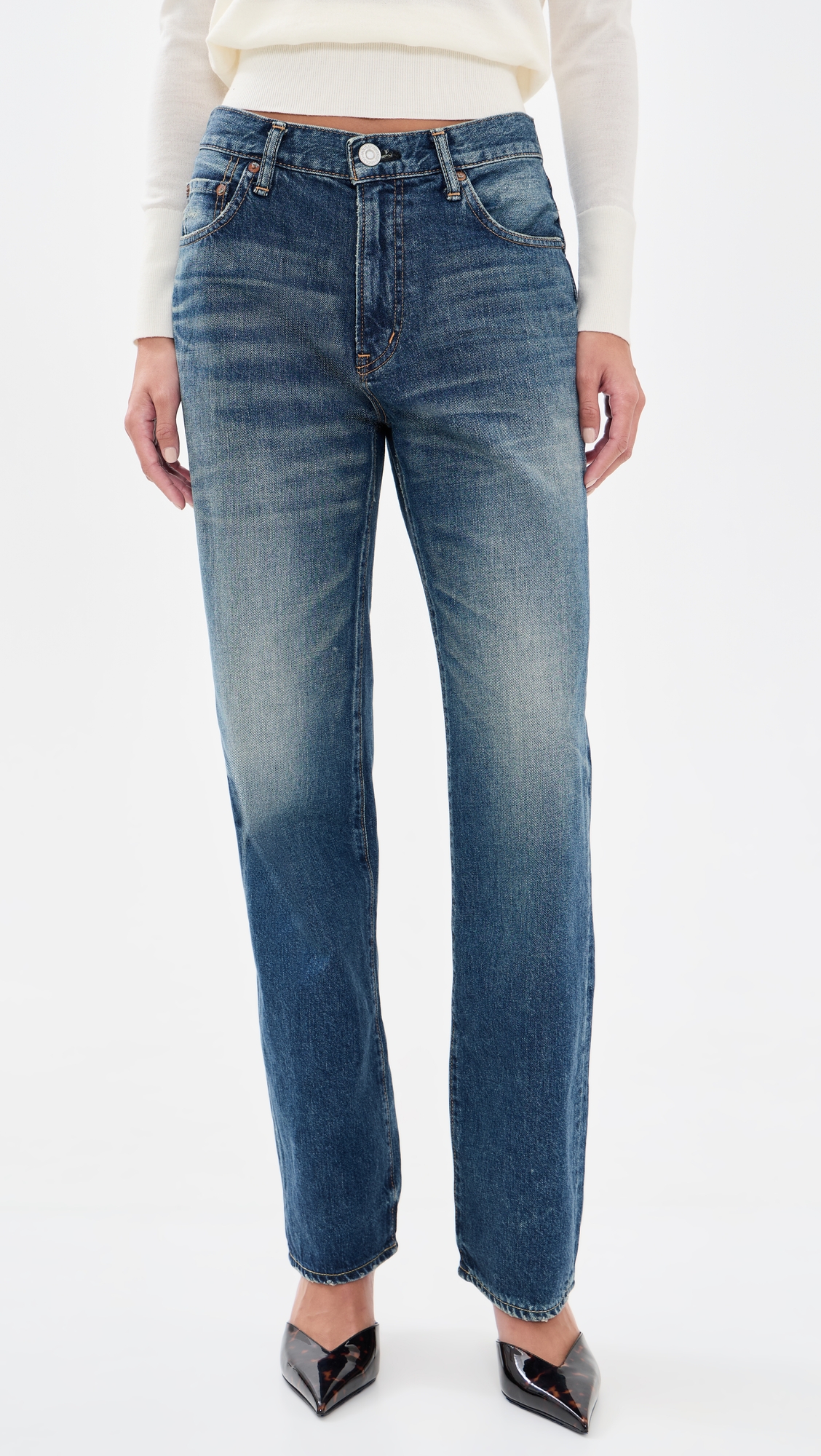 MOUSSY VINTAGE Leyden Straight Jeans