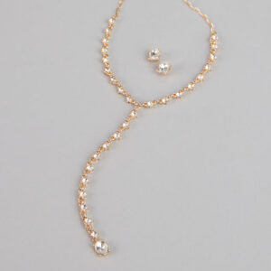 Light the Night Sparkle Necklace And Earrings Set