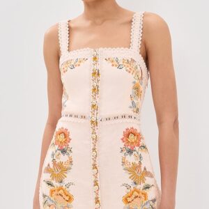 FARM Rio Ligia Sleeveless Mini Dress